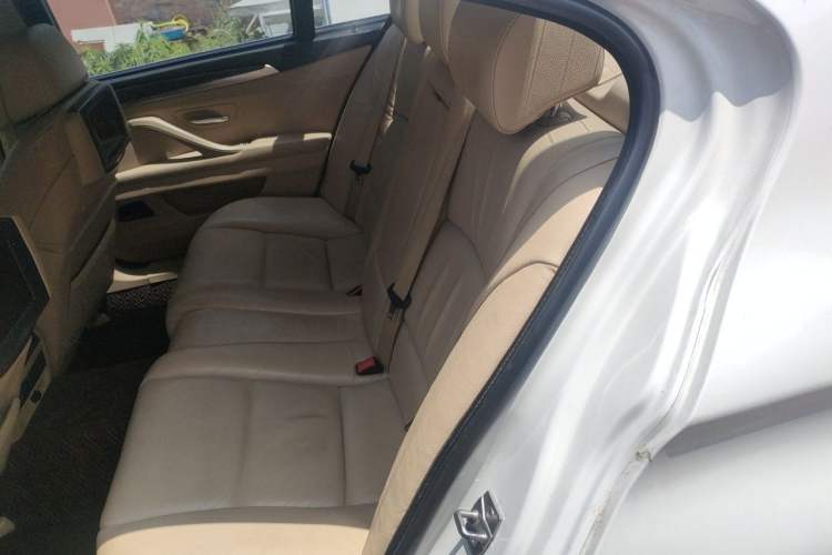 Used BMW 5 Series 2012 530Li Luxury Model Left Rear Seat