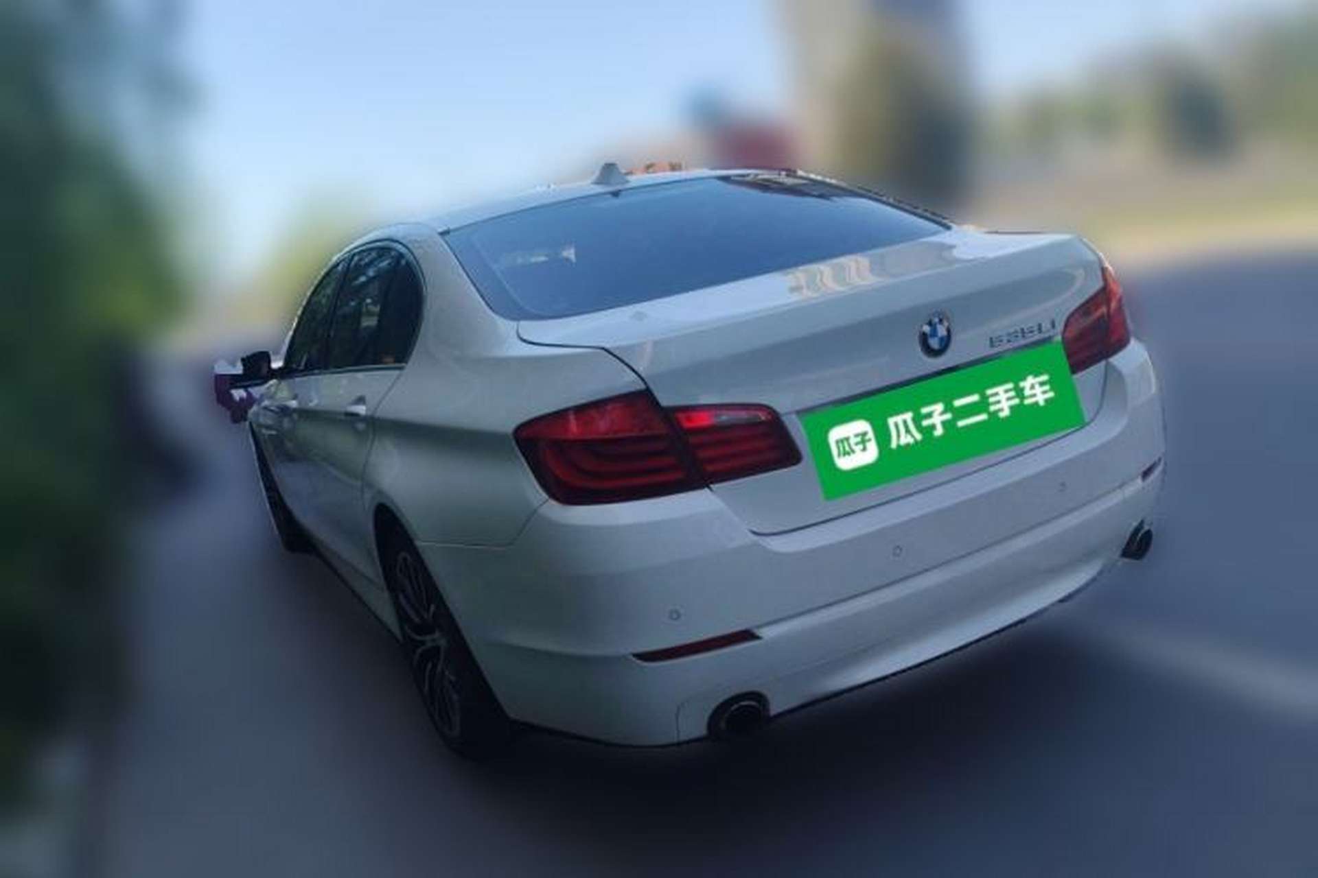 Used BMW 5 Series 2012 535Li Leading Model Rear Left 45 Deg