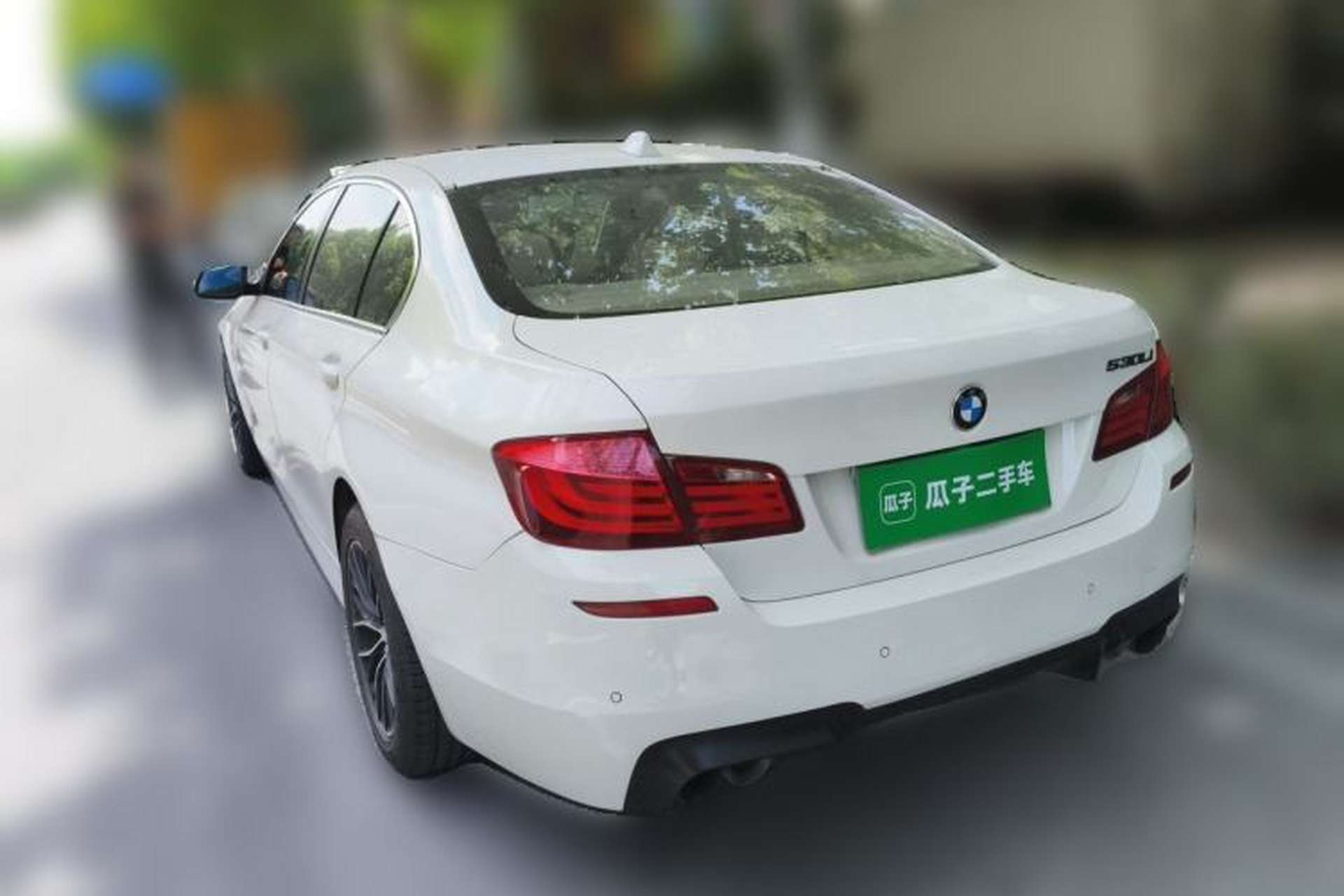 Used BMW 5 Series 2012 520Li Elegant Edition Rear Left 45 Deg