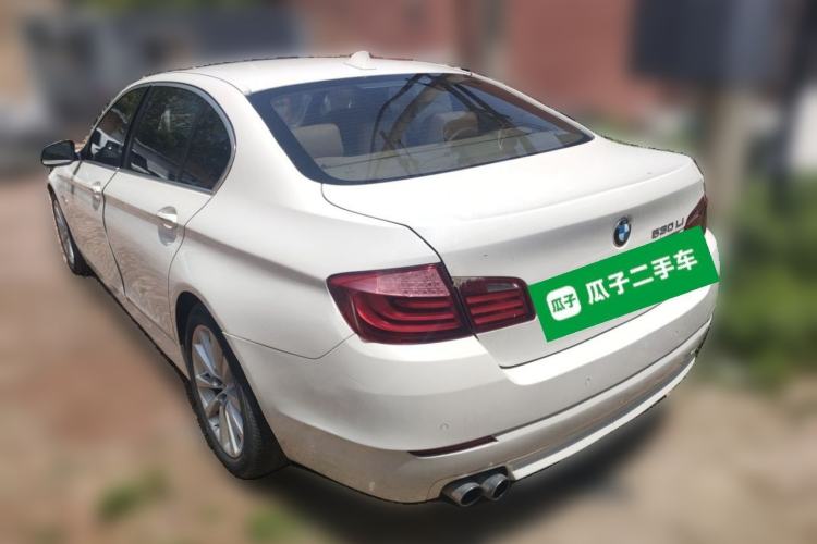 Used BMW 5 Series 2012 530Li Luxury Model Rear Left 45 Deg