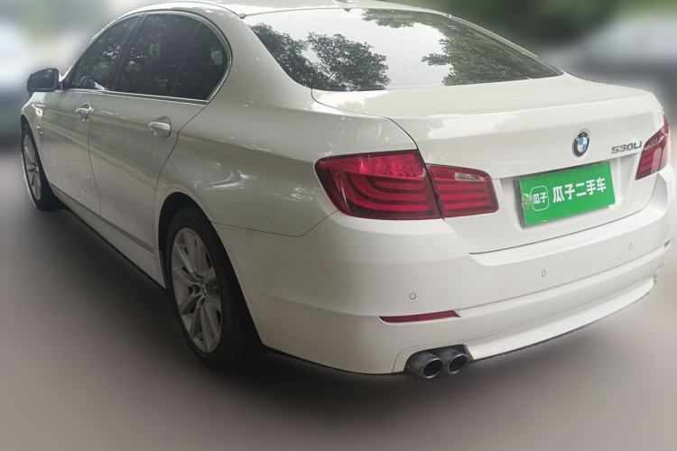 Used BMW 5 Series 2012 530Li Leading Model Rear Left 45 Deg