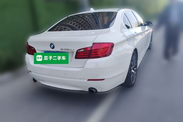 Used BMW 5 Series 2012 535Li Leading Model Rear Right 45 Deg