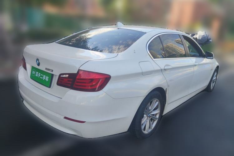 Used BMW 5 Series 2012 523Li Leading Model Rear Right 45 Deg