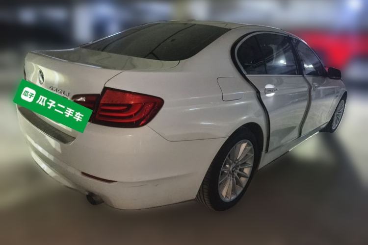 Used BMW 5 Series 2012 535Li Leading Model Rear Right 45 Deg