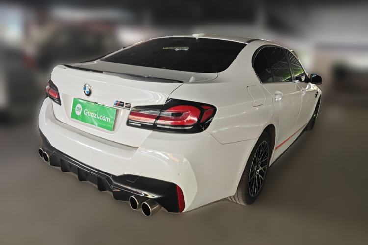 Used BMW 5 Series 2012 535Li Leading Model Rear Right 45 Deg