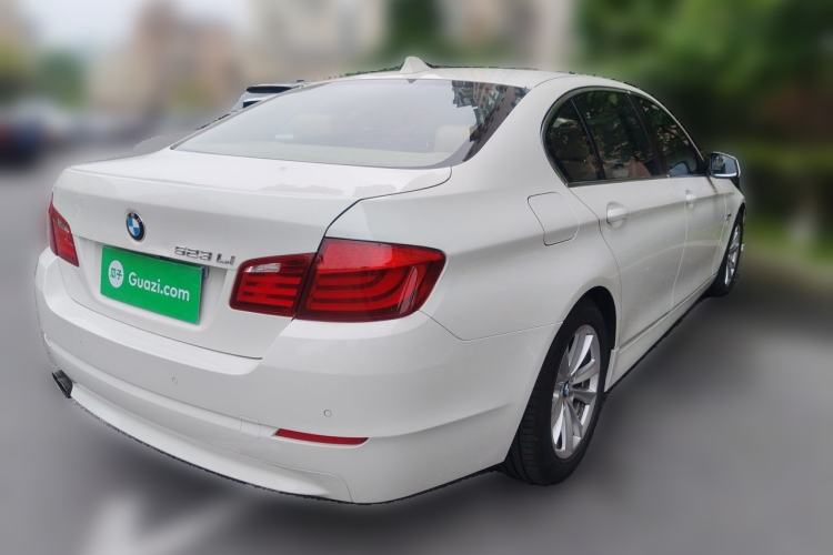Used BMW 5 Series 2012 523Li Luxury Model Rear Right 45 Deg