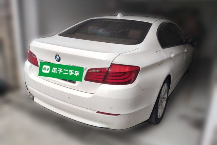 Used BMW 5 Series 2012 530Li Leading Model Rear Right 45 Deg