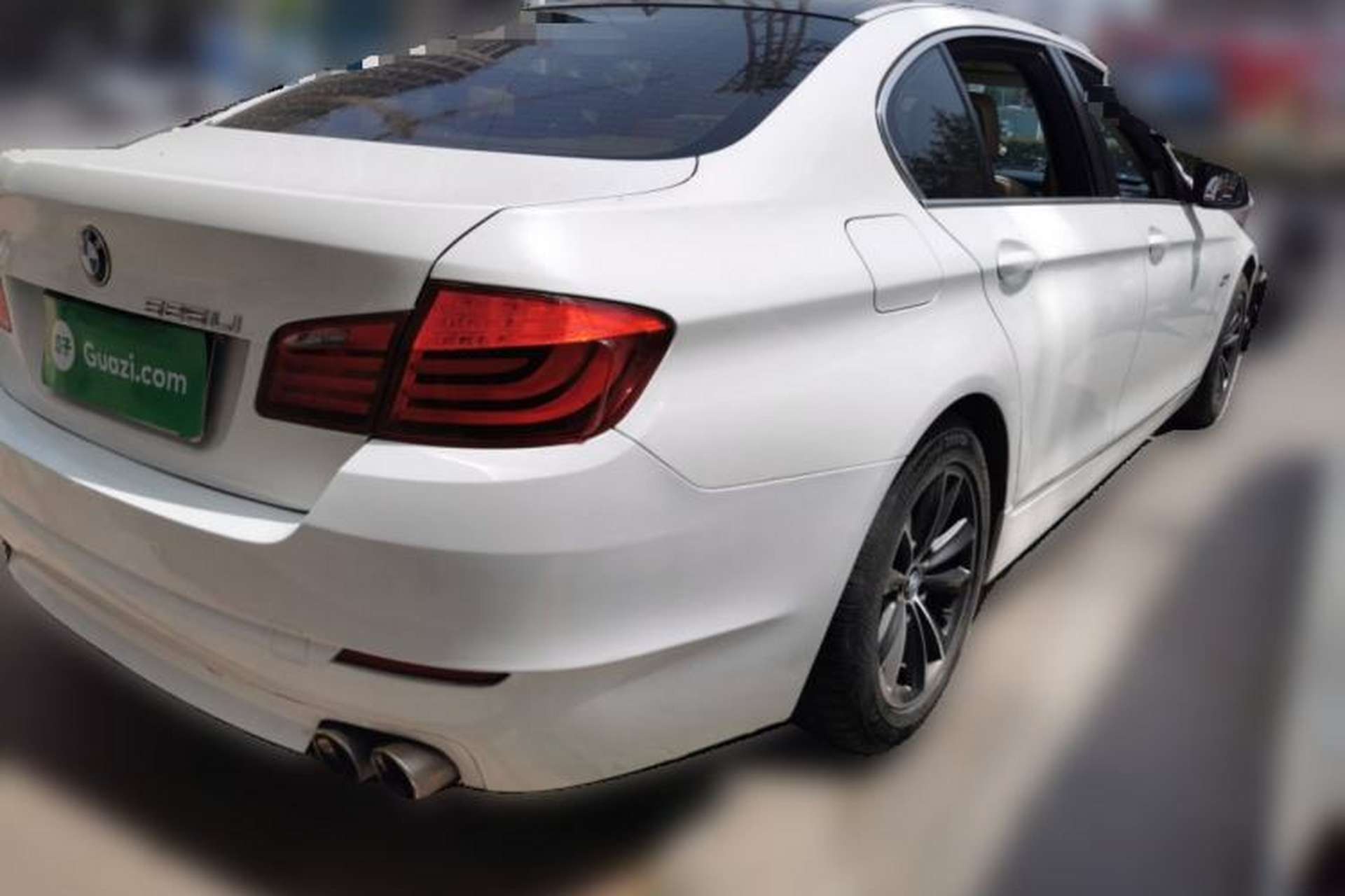 Used BMW 5 Series 2012 520Li Elegant Edition Rear Right 45 Deg