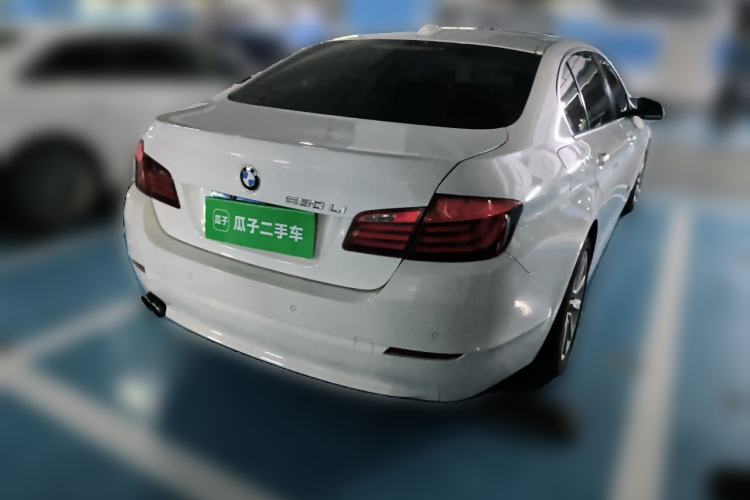 Used BMW 5 Series 2012 530Li Luxury Model Rear Right 45 Deg