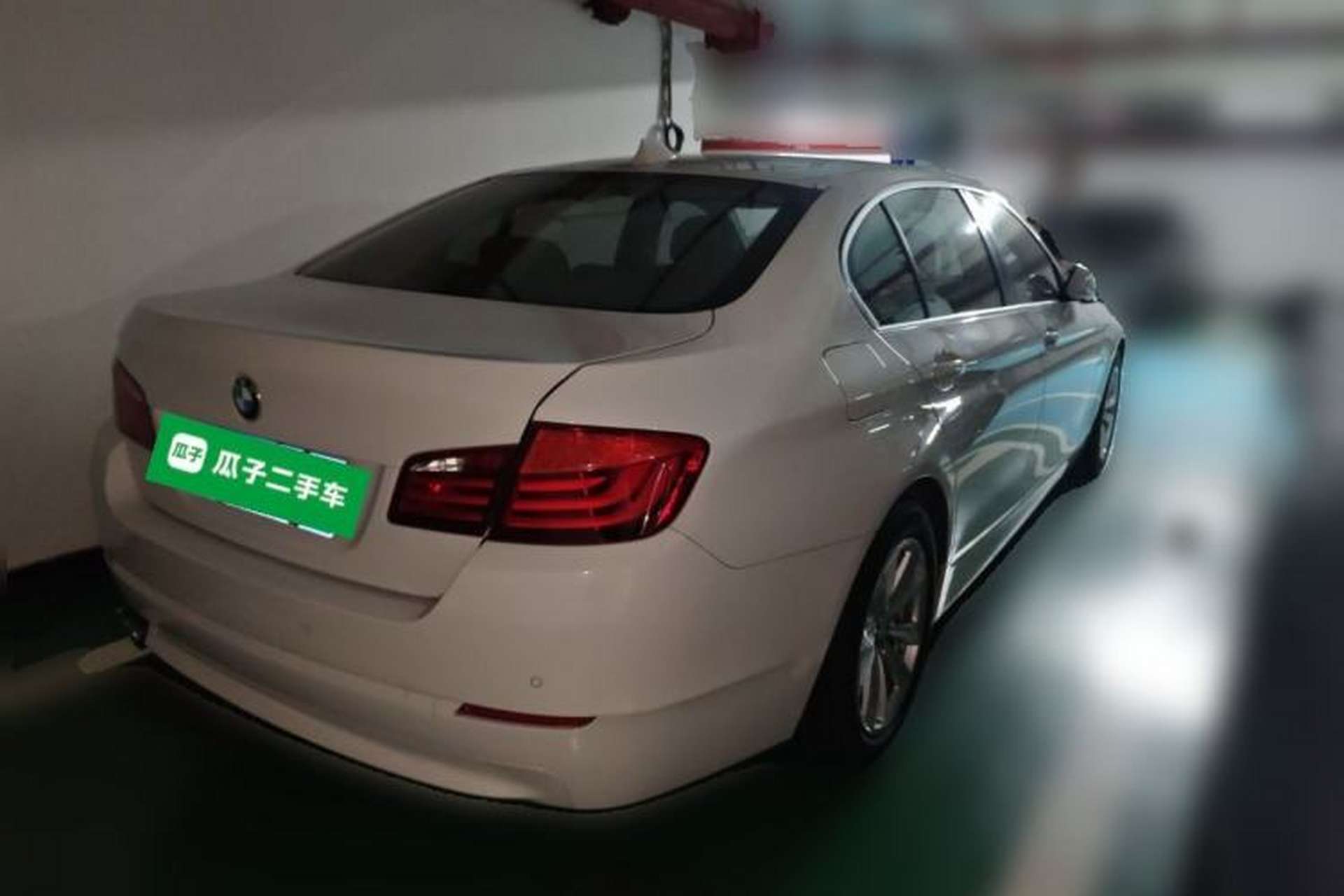 Used BMW 5 Series 2012 523Li Luxury Model Rear Right 45 Deg