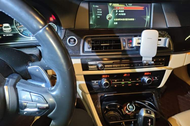 Used BMW 5 Series 2013 530Li Leading Model Audio And AC Panel