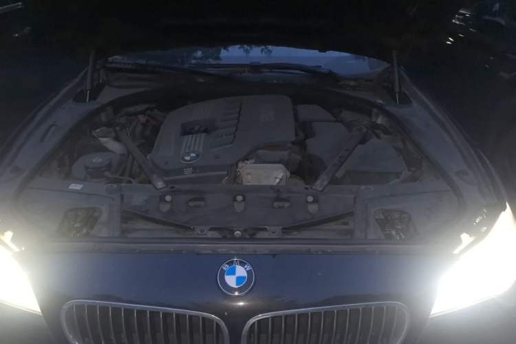 Used BMW 5 Series 2013 530Li Luxury Model Engine Bay
