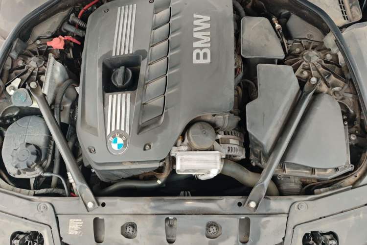 Used BMW 5 Series 2013 530Li Leading Model Engine Bay