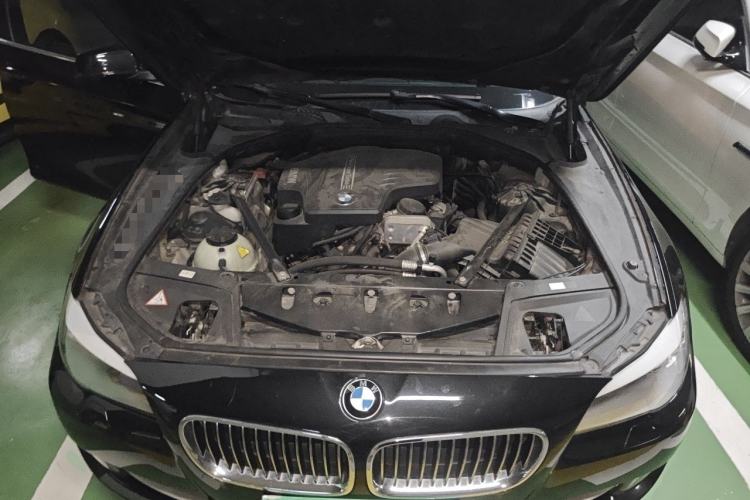 Used BMW 5 Series 2013 525Li Leading Model Engine Bay