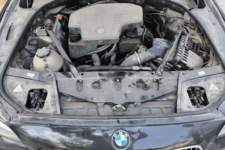 Used BMW 5 Series 2013 525Li Luxury Model Engine Bay