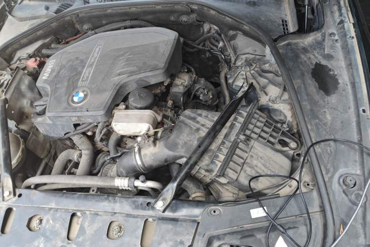Used BMW 5 Series 2013 525Li Leading Model Engine Bay Left