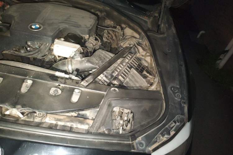 Used BMW 5 Series 2013 525Li Luxury Model Engine Bay Left