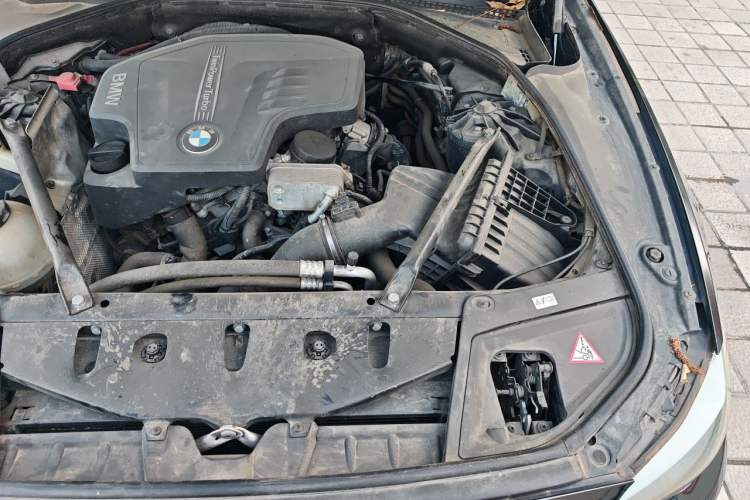 Used BMW 5 Series 2013 525Li Leading Model Engine Bay Left