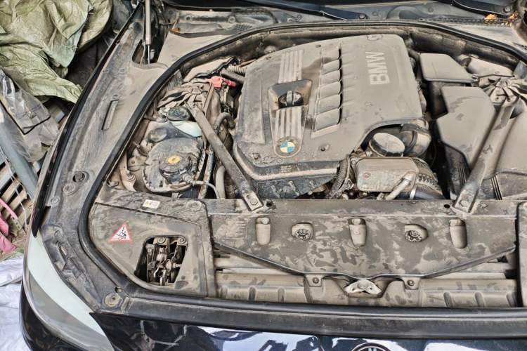 Used BMW 5 Series 2013 530Li Leading Model Engine Bay Right