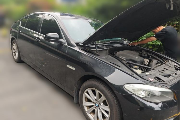 Used BMW 5 Series 2013 525Li Luxury Model Front Right 45 Deg