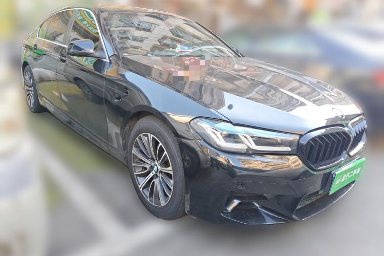 Used BMW 5 Series 2013 525Li Luxury Model Front Right 45 Deg