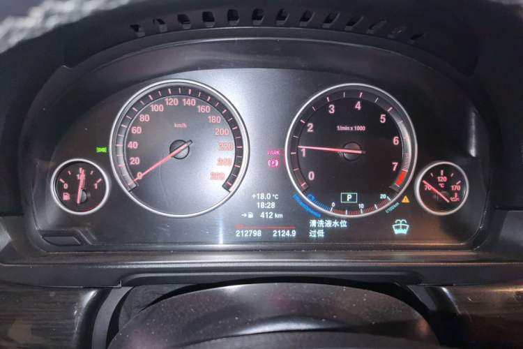 Used BMW 5 Series 2013 525Li Luxury Model Instrument Cluster