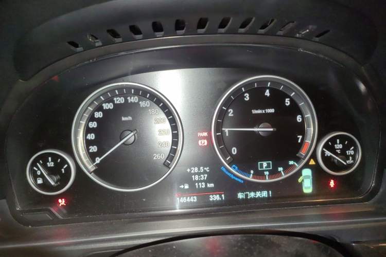 Used BMW 5 Series 2013 535Li Luxury Model Instrument Cluster