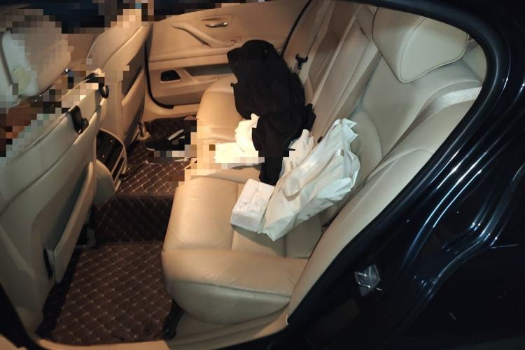 Used BMW 5 Series 2013 525Li Luxury Model Left Rear Seat