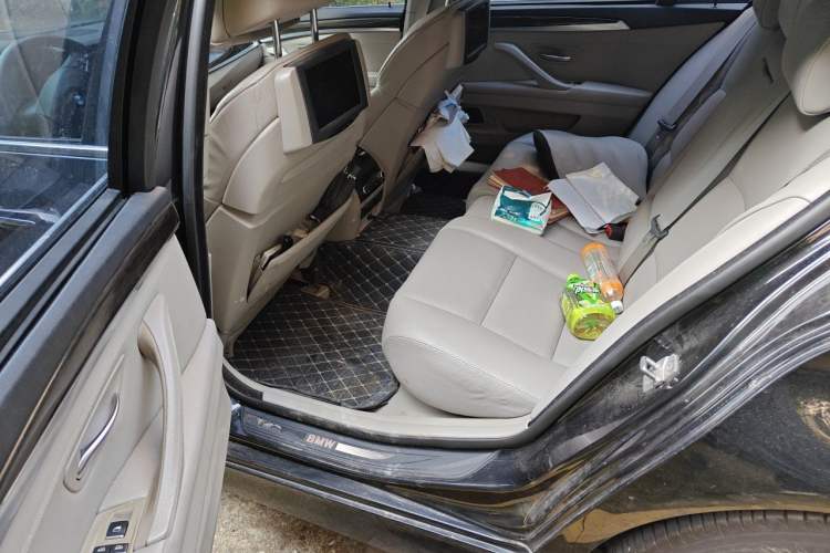 Used BMW 5 Series 2013 530Li Luxury Model Left Rear Seat