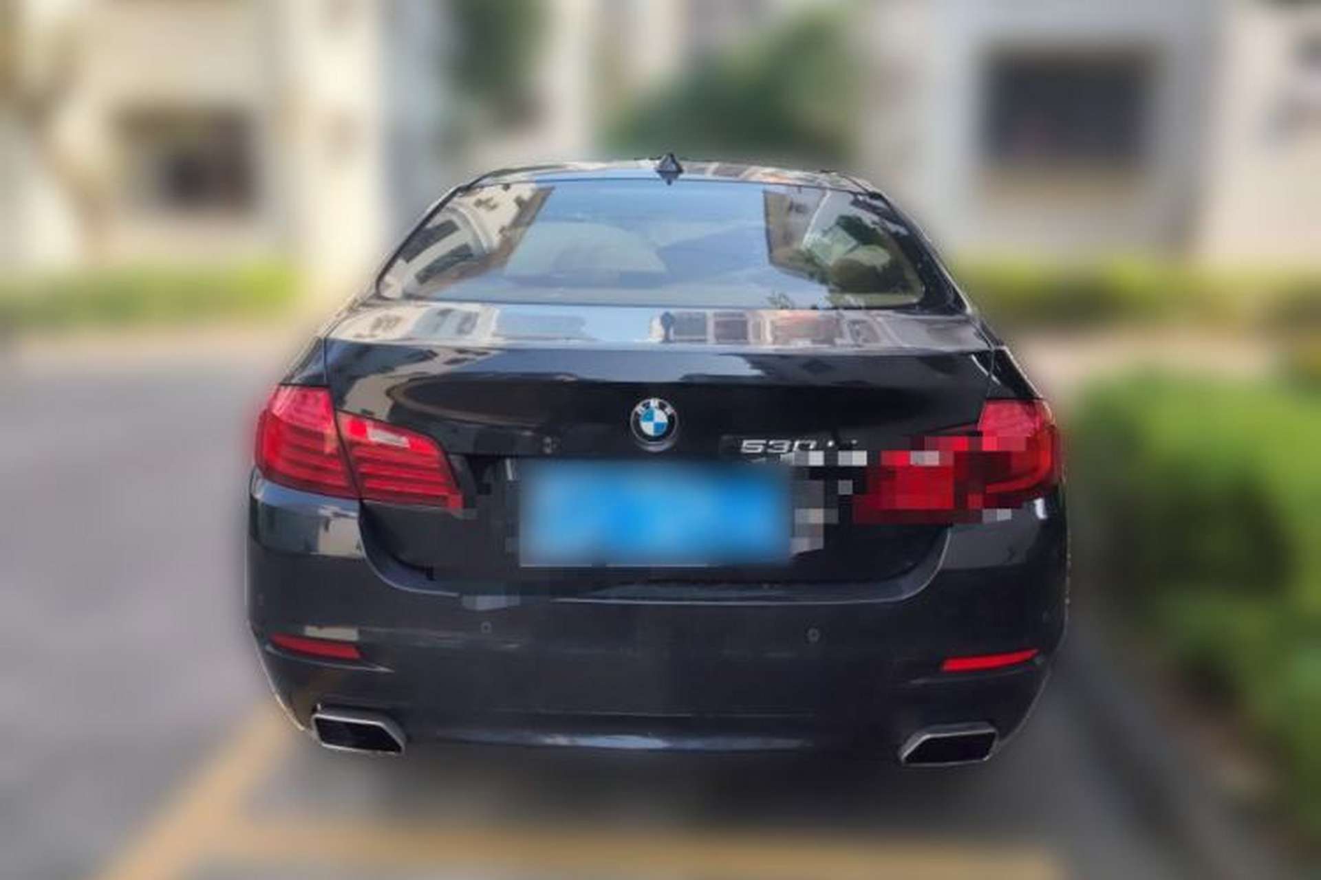 Used BMW 5 Series 2013 525Li Leading Model Rear