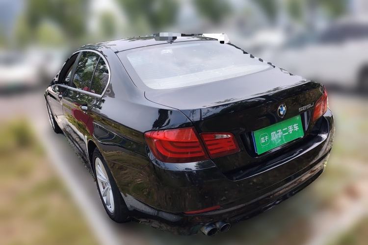 Used BMW 5 Series 2013 525Li Luxury Model Rear Left 45 Deg