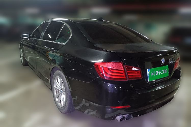 Used BMW 5 Series 2013 525Li Luxury Model Rear Left 45 Deg