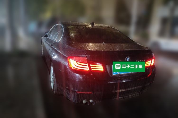 Used BMW 5 Series 2013 525Li Leading Model Rear Left 45 Deg