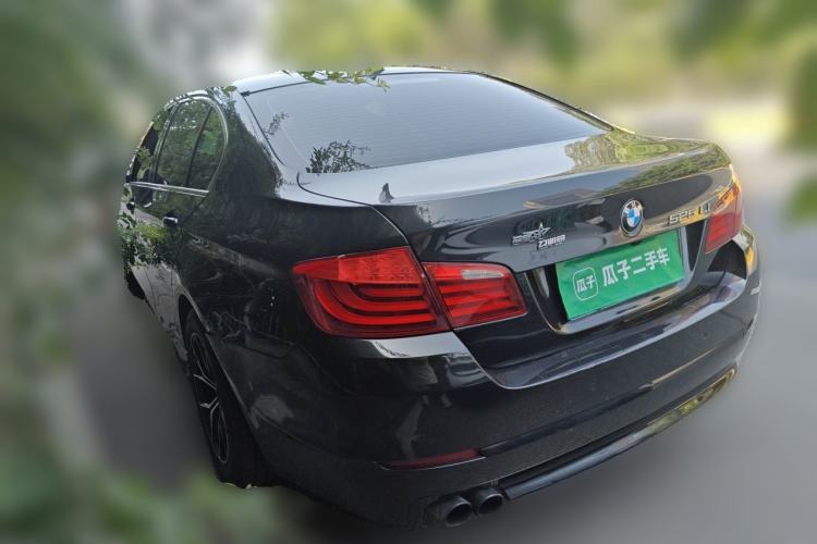 Used BMW 5 Series 2013 525Li Leading Model Rear Left 45 Deg