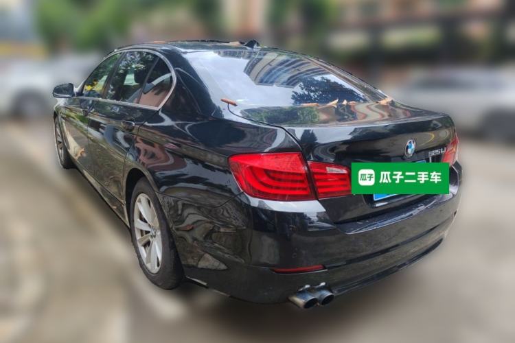 Used BMW 5 Series 2013 525Li Luxury Model Rear Left 45 Deg