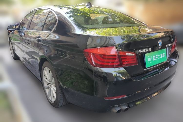 Used BMW 5 Series 2013 530Li Leading Model Rear Left 45 Deg
