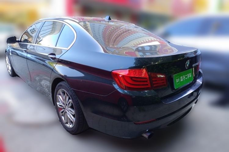 Used BMW 5 Series 2013 535Li Leading Model Rear Left 45 Deg