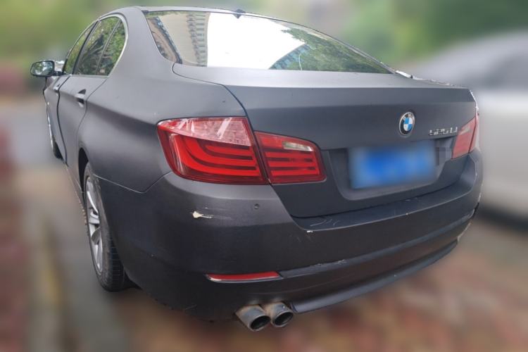 Used BMW 5 Series 2013 525Li Leading Model Rear Left 45 Deg