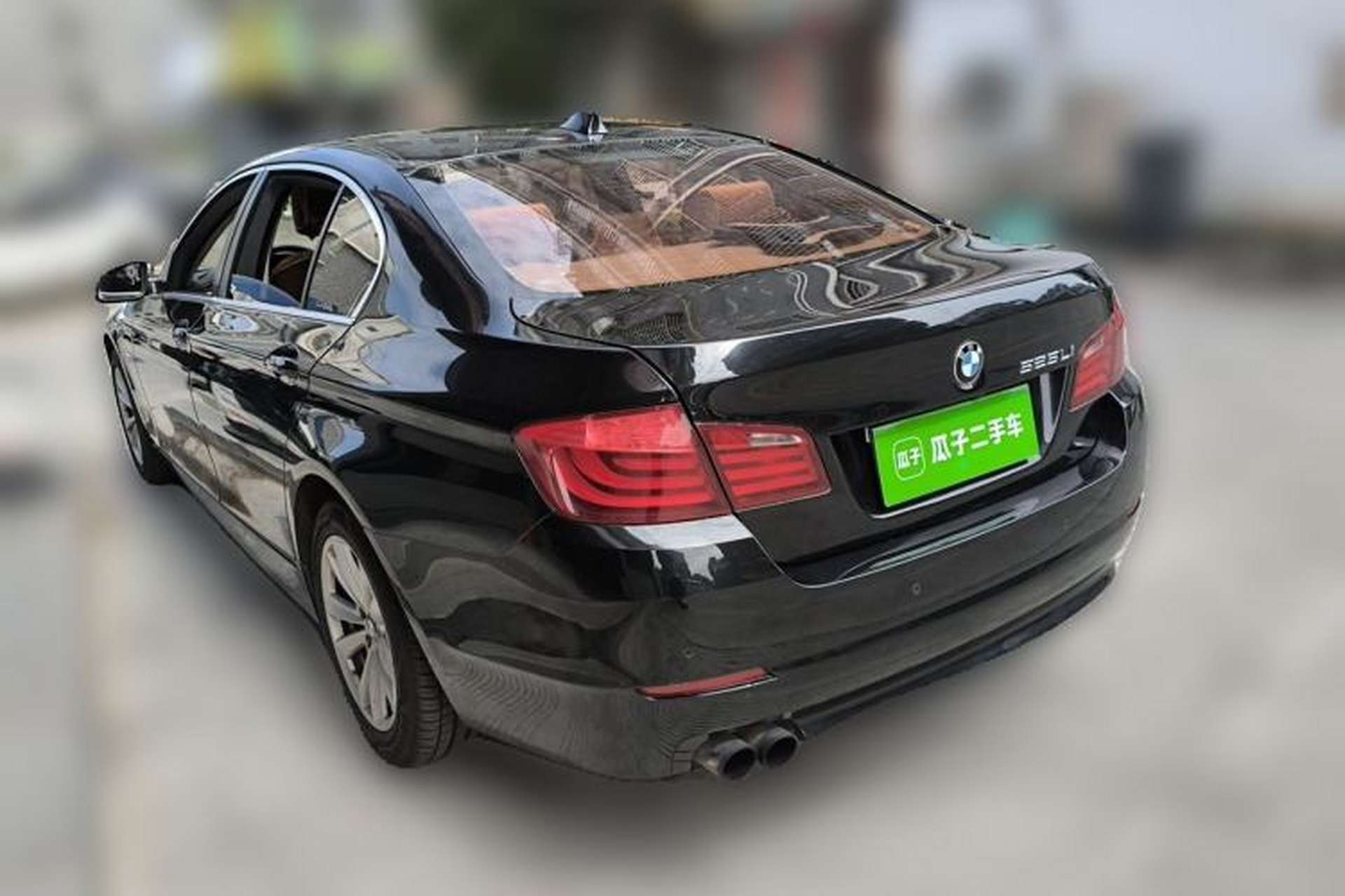 Used BMW 5 Series 2013 525Li Leading Model Rear Left 45 Deg