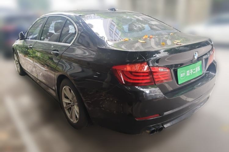 Used BMW 5 Series 2013 525Li Leading Model Rear Left 45 Deg