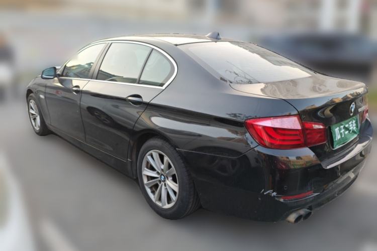 Used BMW 5 Series 2013 525Li Leading Model Rear Left 45 Deg