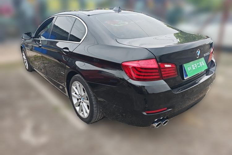 Used BMW 5 Series 2013 530Li Leading Model Rear Left 45 Deg