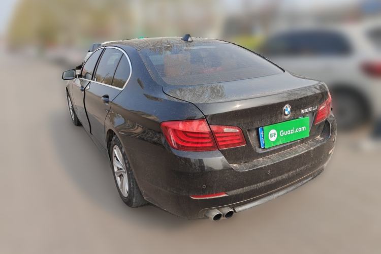 Used BMW 5 Series 2013 525Li Leading Model Rear Left 45 Deg