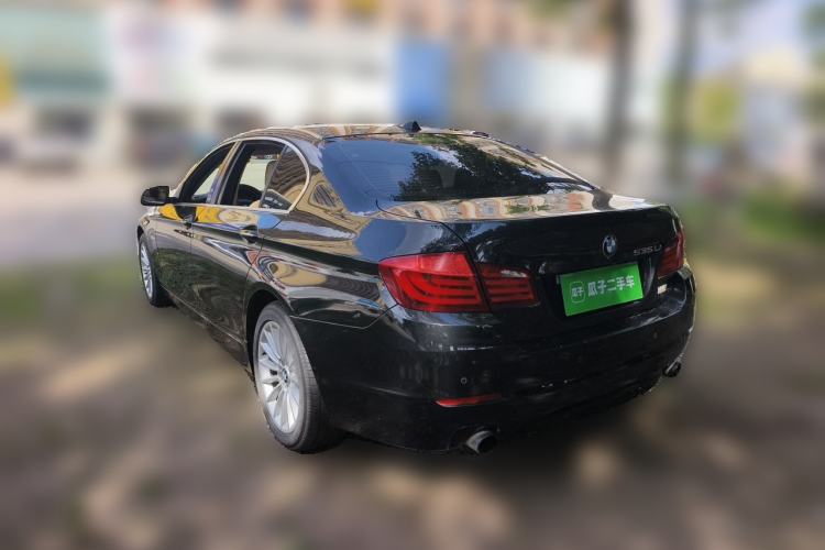 Used BMW 5 Series 2013 535Li Leading Model Rear Left 45 Deg