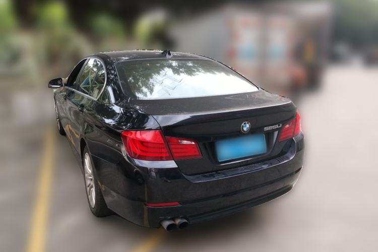 Used BMW 5 Series 2013 525Li Luxury Model Rear Left 45 Deg