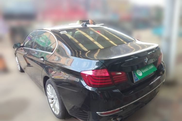Used BMW 5 Series 2013 525Li Leading Model Rear Left 45 Deg