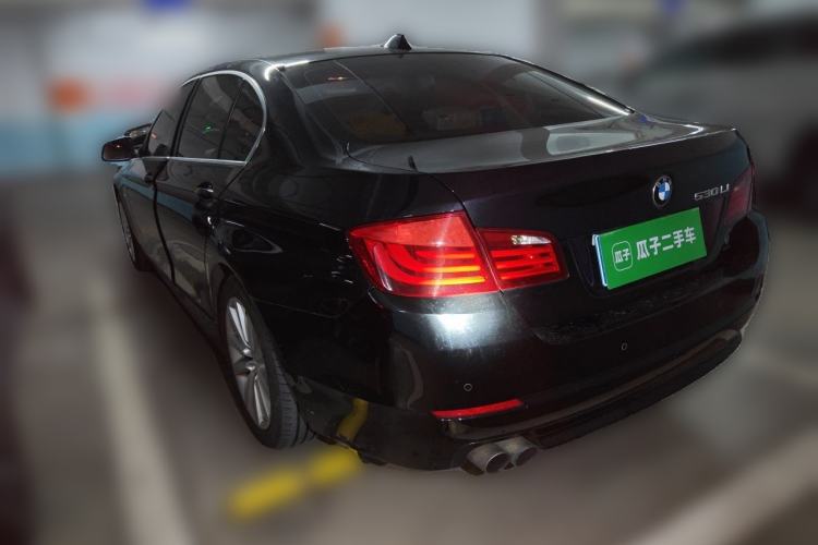 Used BMW 5 Series 2013 530Li Leading Model Rear Left 45 Deg
