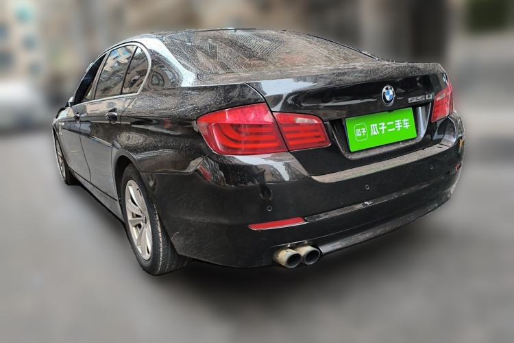 Used BMW 5 Series 2013 525Li Leading Model Rear Left 45 Deg