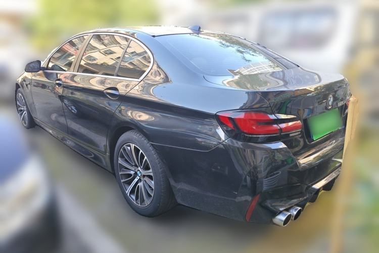 Used BMW 5 Series 2013 525Li Luxury Model Rear Left 45 Deg