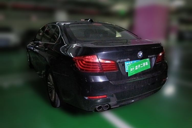 Used BMW 5 Series 2013 525Li Leading Model Rear Left 45 Deg